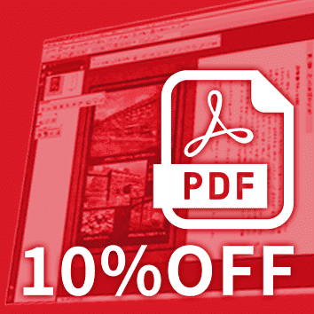 PDF入稿は通常値打から10％OFF！